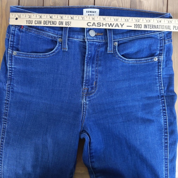 Sunday Best 10″ High Waisted Skinny Jeans - Picture 6 of 12